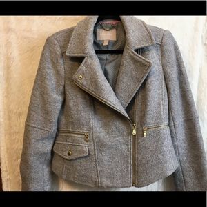 Beautiful Banana Republic wool moto jacket